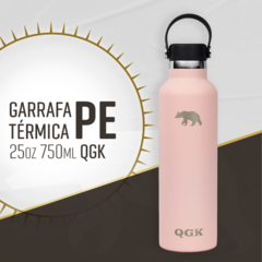 Imagem do GARRAFA TÉRMICA PE 24 OZ 709 ML QGK ROSA COM TAMPA