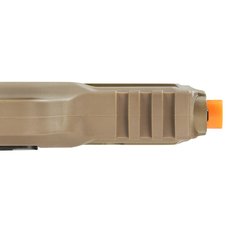 PISTOLA DE AIRSOFT SPRING MP40 G51D DESERT SLIDE METAL 6MM - GALAXY na internet