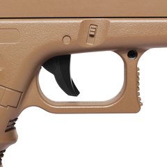 PISTOLA DE AIRSOFT SPRING G15D DESERT FULL METAL 6MM - GALAXY - loja online