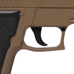 PISTOLA DE AIRSOFT SPRING G26 SIG SAUER P226 G26D DESERT FULL METAL 6MM - GALAXY - loja online