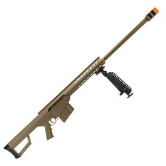 RIFLE DE AIRSOFT SPRING SNIPER BARRETT M82A1.50 DESERT FULL METAL 6 MM - GALAXY - comprar online