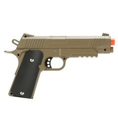 PISTOLA DE AIRSOFT SPRING 1911 G.38D DESERT FULL METAL 6MM - comprar online