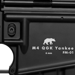 QGK M4A1 FM-01 AEG FULL METAL 6MM - RIFLE DE AIRSOFT - loja online