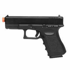 PISTOLA DE AIRSOFT À GÁS GBB GREEN GÁS G19 BLOWBACK 6MM - KSC