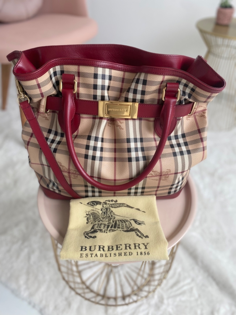 Bolsa burberry established clearance 1856