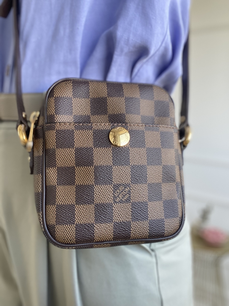 CROSSBODY LV DAMIER ÉBÈNE - Comprar em Passer Vintage