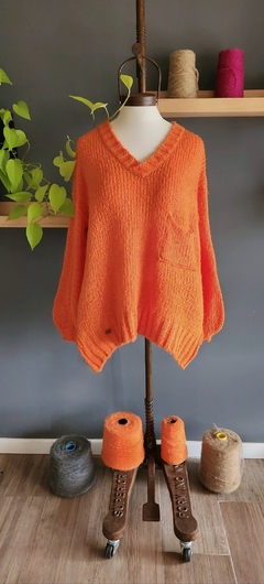 sweater DHARMA Naranja - Pura Vida Sweaters