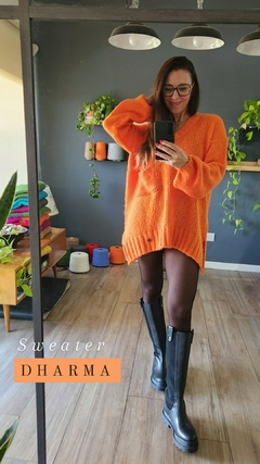 sweater DHARMA Naranja