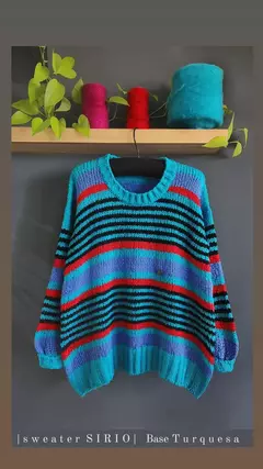 s w e a t e r S I R I O Turquesa - Pura Vida Sweaters