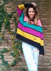 Sweater JEDI negro/mostaza/violet/verde/rosafluo