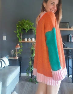 Sweater SAMURAI Naranja/Verde/Rosa - Pura Vida Sweaters