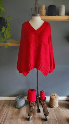 Sweater DHARMA Rojo - tienda online