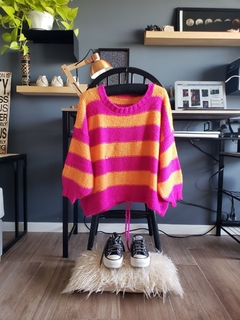 sweater SUGAR magenta/naranja en internet