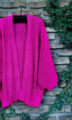 cárdigan HARRY Magenta - Pura Vida Sweaters