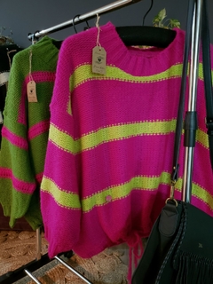 Sweater WATERMELON Magenta/manzana - Pura Vida Sweaters