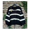 sweater WATERMELON Negro/natural