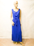 Maxi Vestido azul francia Perramus