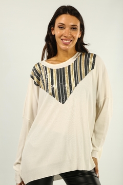 sweaterhilo over size 736 - comprar online