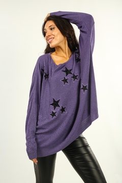 sweater hilo over size 738 en internet