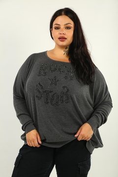 sweater over size hilo 766 - comprar online