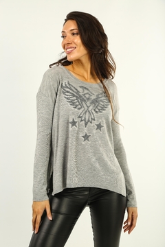 Sweater de hilo T.U 638 - comprar online