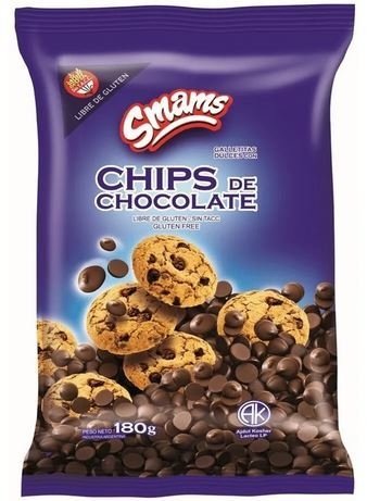 Smams Galletitas Chips De Chocolate 150gr