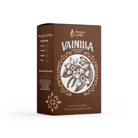 Penguin Coffee Cafe Colombia Vainilla 250gr