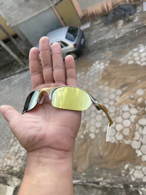 oculos lupa Oakley original flak jacket 2.0 prizm Juliet mandrak 24k penny  01