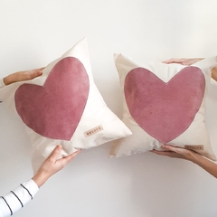 Almohadón - Corazon de terciopelo - tienda online