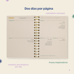 Agenda Astrológica - Colibrí - tienda online