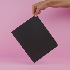 CUADERNO TAPA BLANDA NEGRO