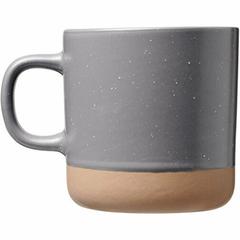 Mug bicolor cerámica - gris - comprar online