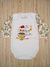 BODY BEBÊ MASC M/L BORDADO URSINHO-CREME BB3018B