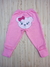 CALÇA BEBÊ COM PÉ REVERSÍVEL FEM ROSA BB0517A