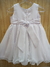 VESTIDO BRANCO LUXO DE BEBÊ PARA FESTAS E BATIZADOS NL2906 - Le Catito Baby