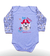 BODY BEBÊ MASC M/L BORDADO TIGRINHO-AZUL BB3014A