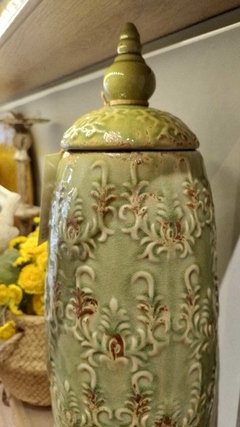 JARRON DE CERAMICA TRAMADO - comprar online