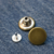 Botón metálico de bronce liso x 100 unidades - comprar online
