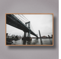 Manhattan Bridge - Art Telas Molduras