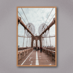 Brooklyn Bridge VIII - Art Telas Molduras