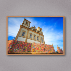 Cidade de Salvador - Igreja do Bonfim - Art Telas Molduras