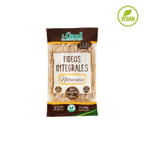 Fideos integrales naturales light CERAL