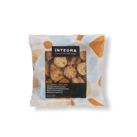 Galletitas de Almendra, Coco y Miel x 150gr ÍNTEGRA