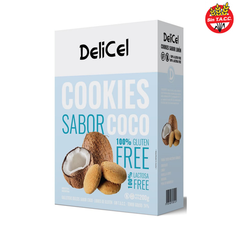 Galletitas de Coco x 200gr DELICEL