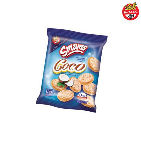 Polvorones de coco x 130gr SMAMS