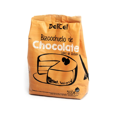 Premezcla Bizcochuelo de Chocolate x 500gr DELICEL