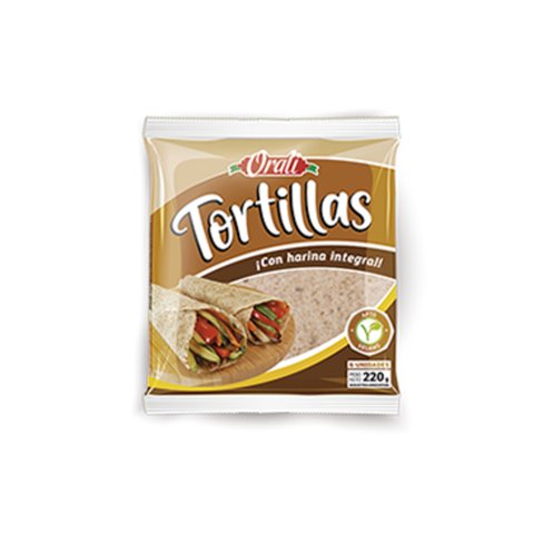 Tortillas integrales ORALI