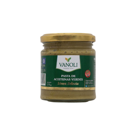 Pasta de Aceitunas Verdes x 170gr VANOLI