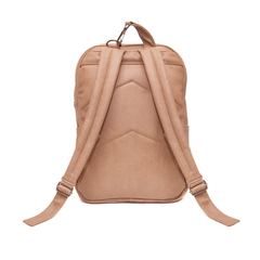 MOCHILA MATERNAL GLOBBA DE ECOCUERO (BLONDIE) - tienda online