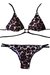 Bikini Malasia Animal tiras con cruce - Sugar Swimwear